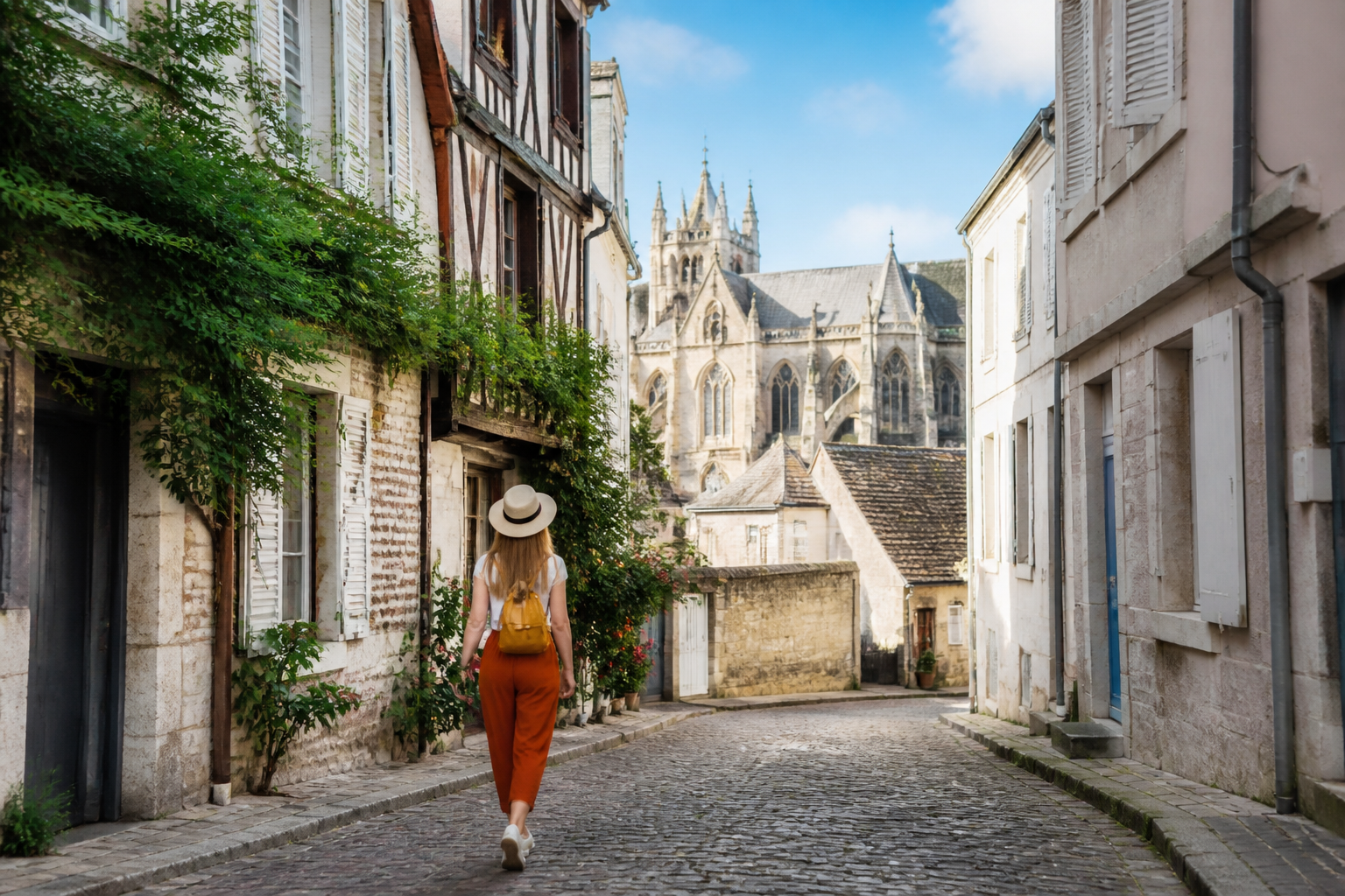 Visiter Sens en 1 jour : itinéraire à pied, étapes et carte