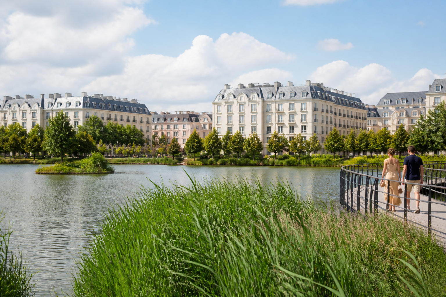 Visiter Serris en 1 jour : itinéraire à pied, étapes et carte
