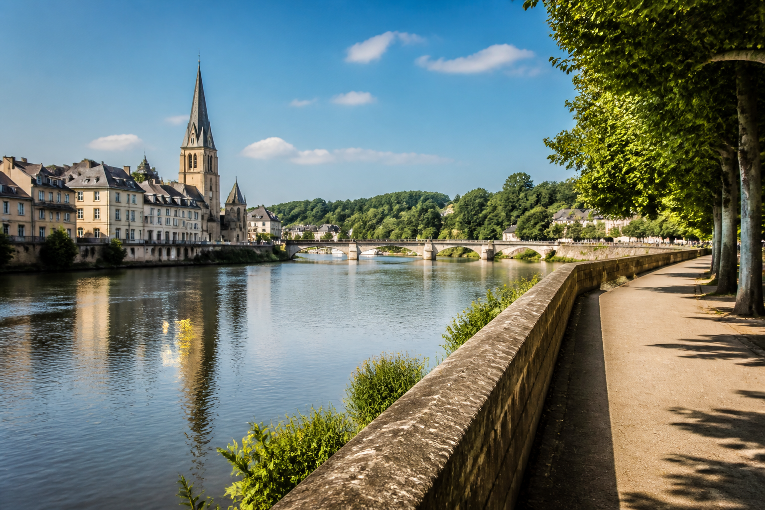 Visiter Thionville en 1 jour : itinéraire à pied, étapes et carte