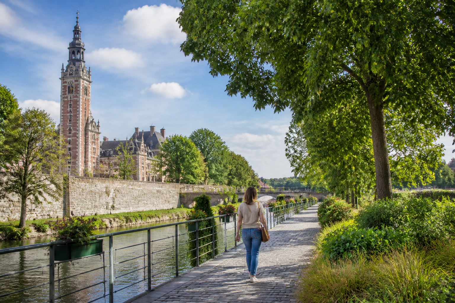 Visiter Valenciennes en 1 jour : itinéraire à pied, étapes et carte