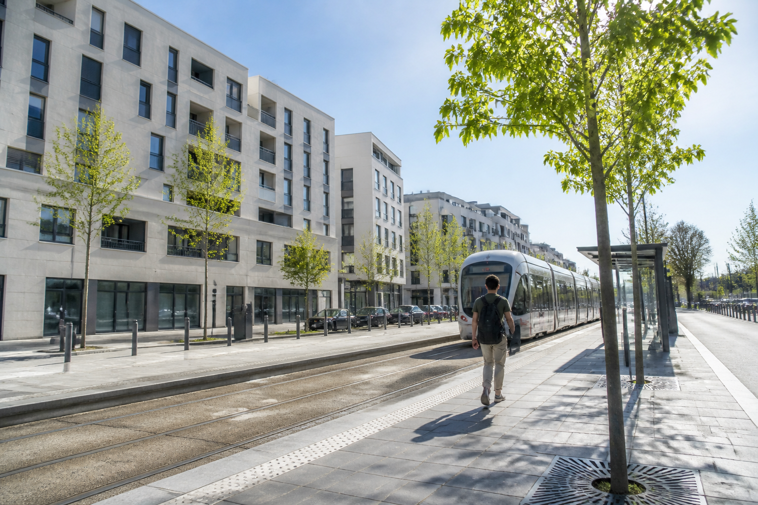Visiter Vaulx-en-Velin sans voiture : train, transports et itinéraire