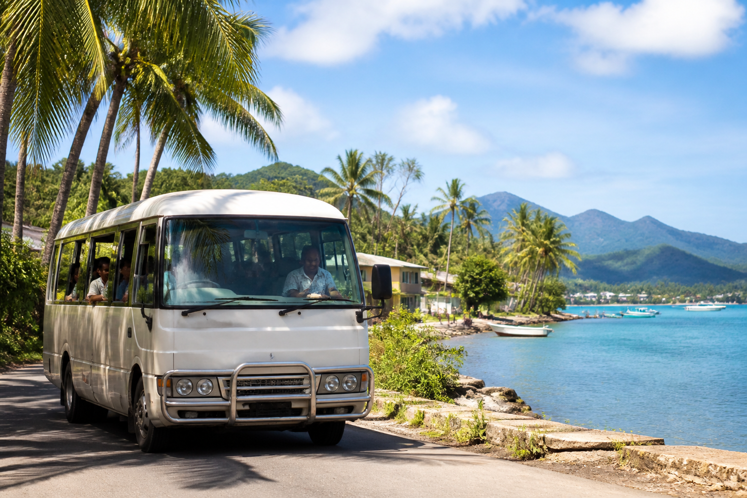 Fidji : comment se déplacer, transports, applis et pass