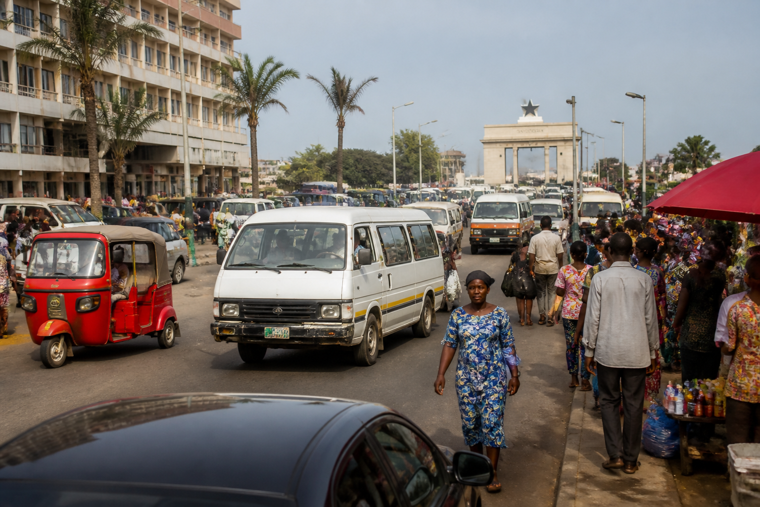 Ghana : comment se déplacer, transports, applis et pass
