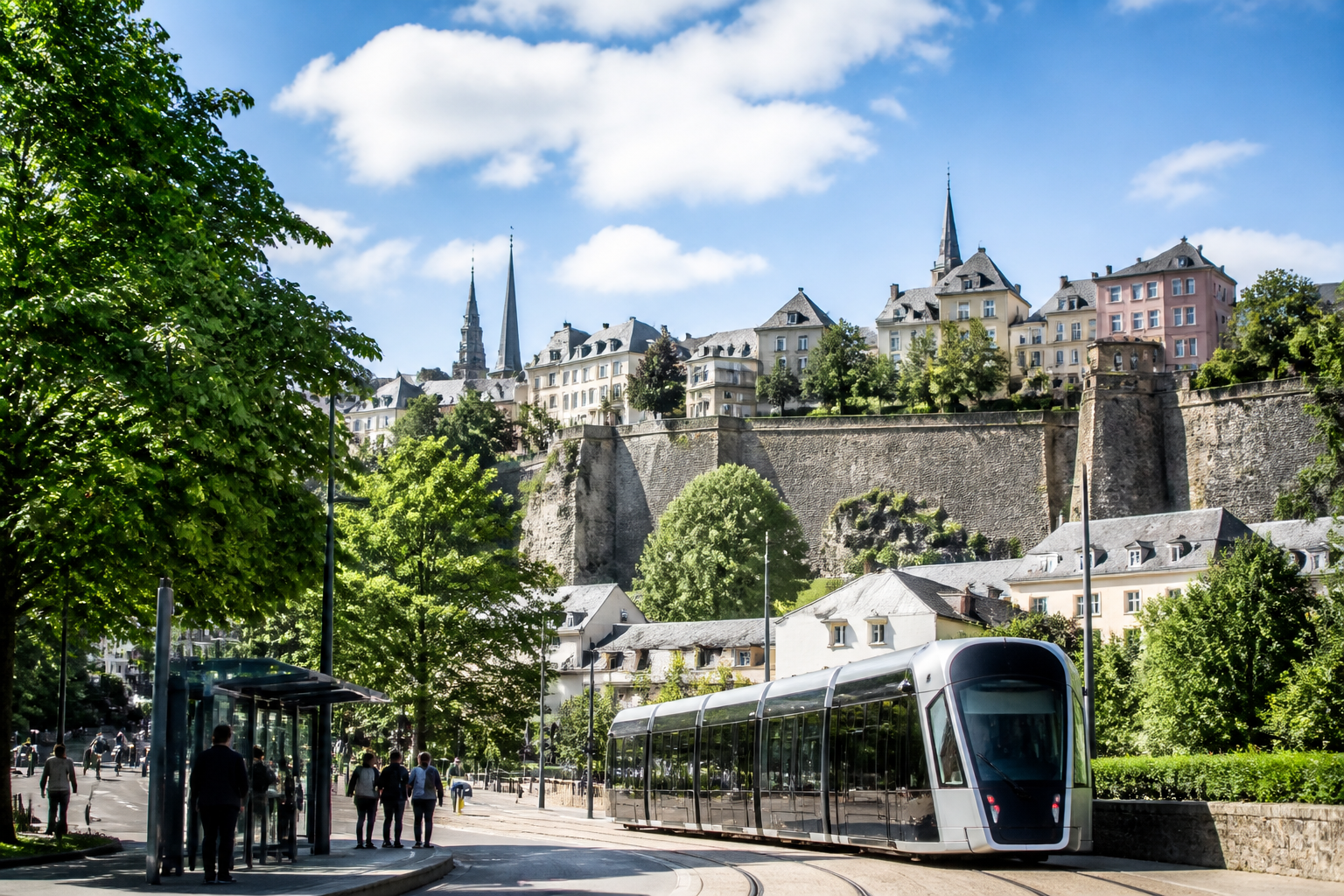 Luxembourg : comment se déplacer, transports, applis et pass