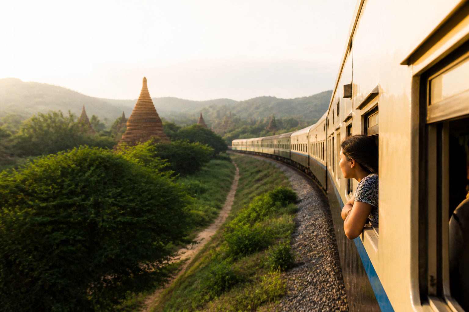 Se déplacer au Myanmar : bus, train, avion, bateau… guide pratique
