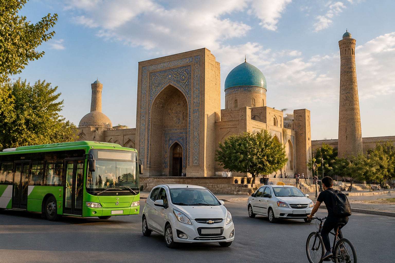 Ouzbékistan : comment se déplacer, transports, applis et pass