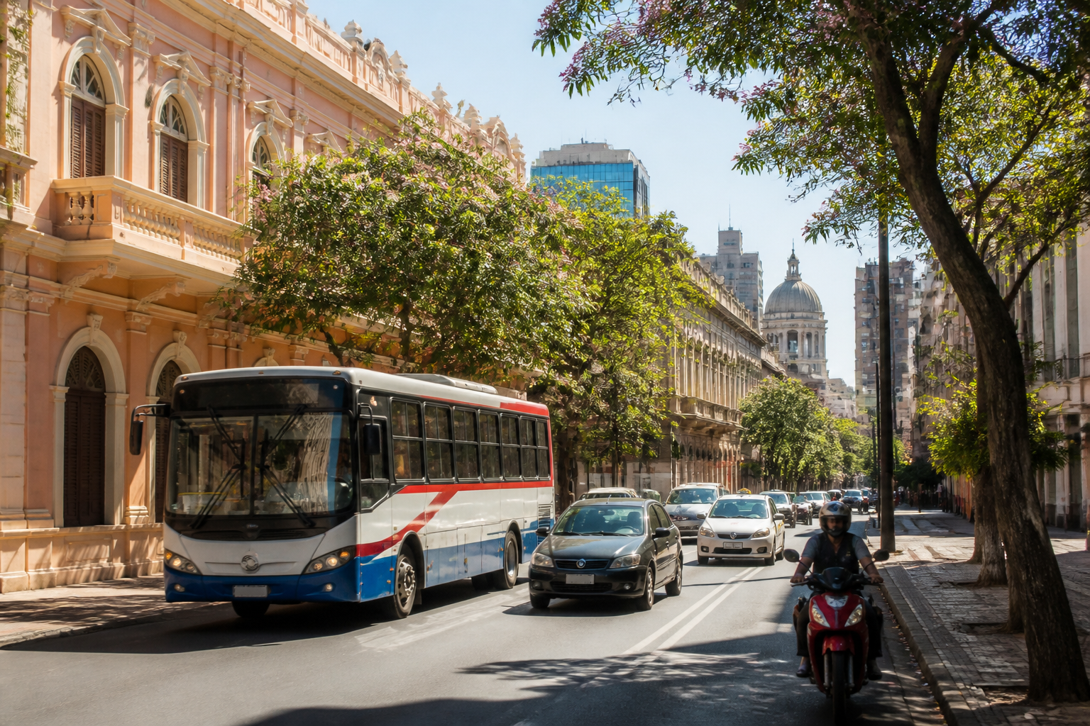 Paraguay : comment se déplacer, transports, applis et pass