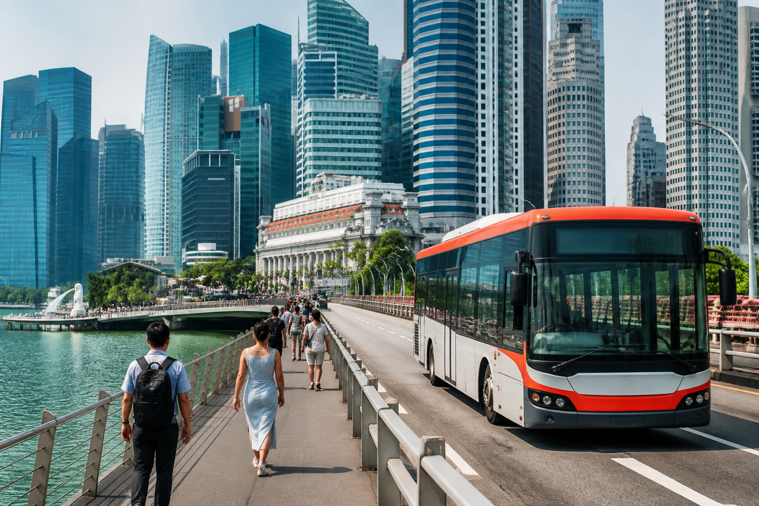 Singapour : comment se déplacer, transports, applis et pass
