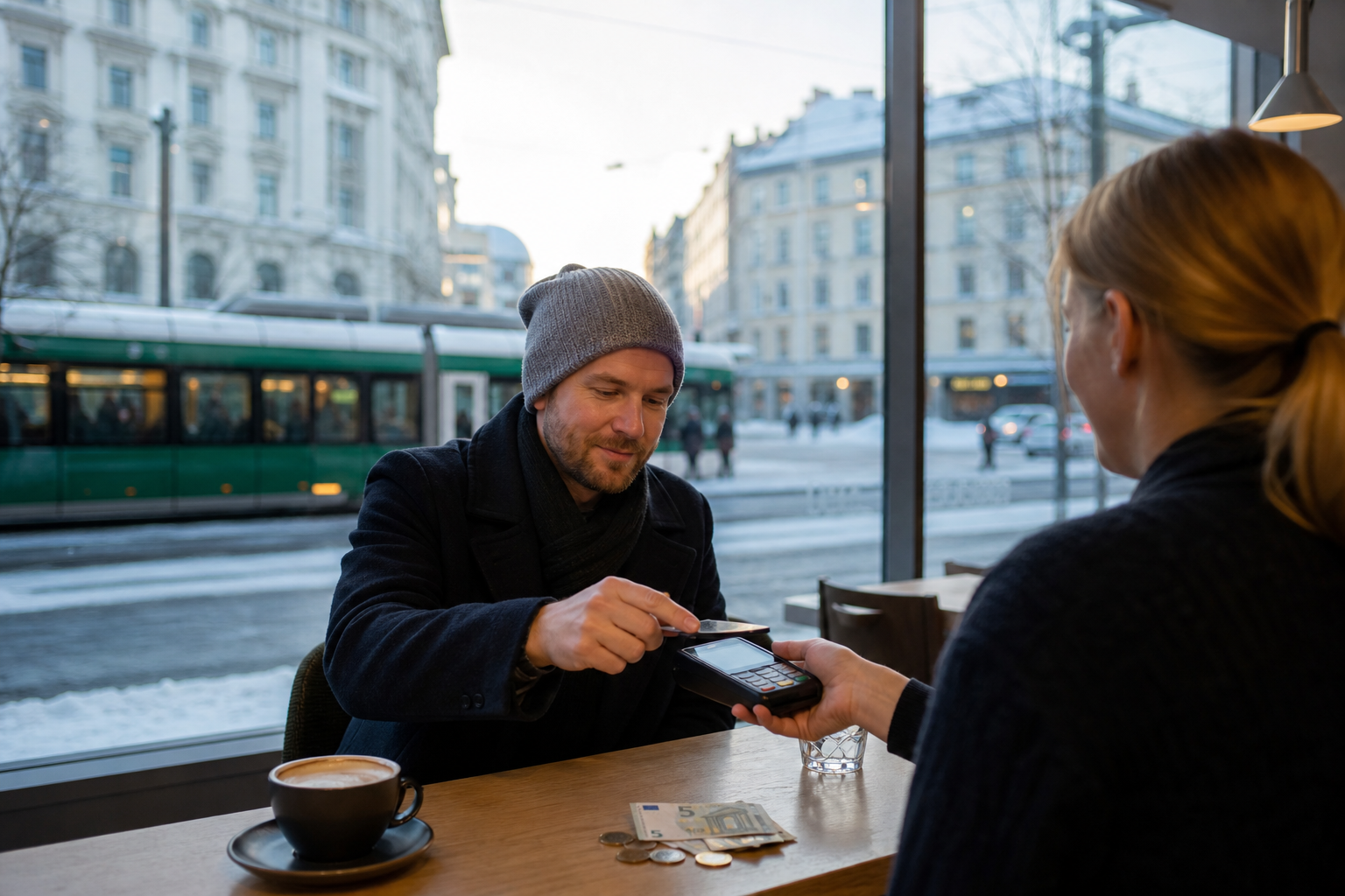 Monnaie en Finlande : euro, change, paiements, retraits, pourboires