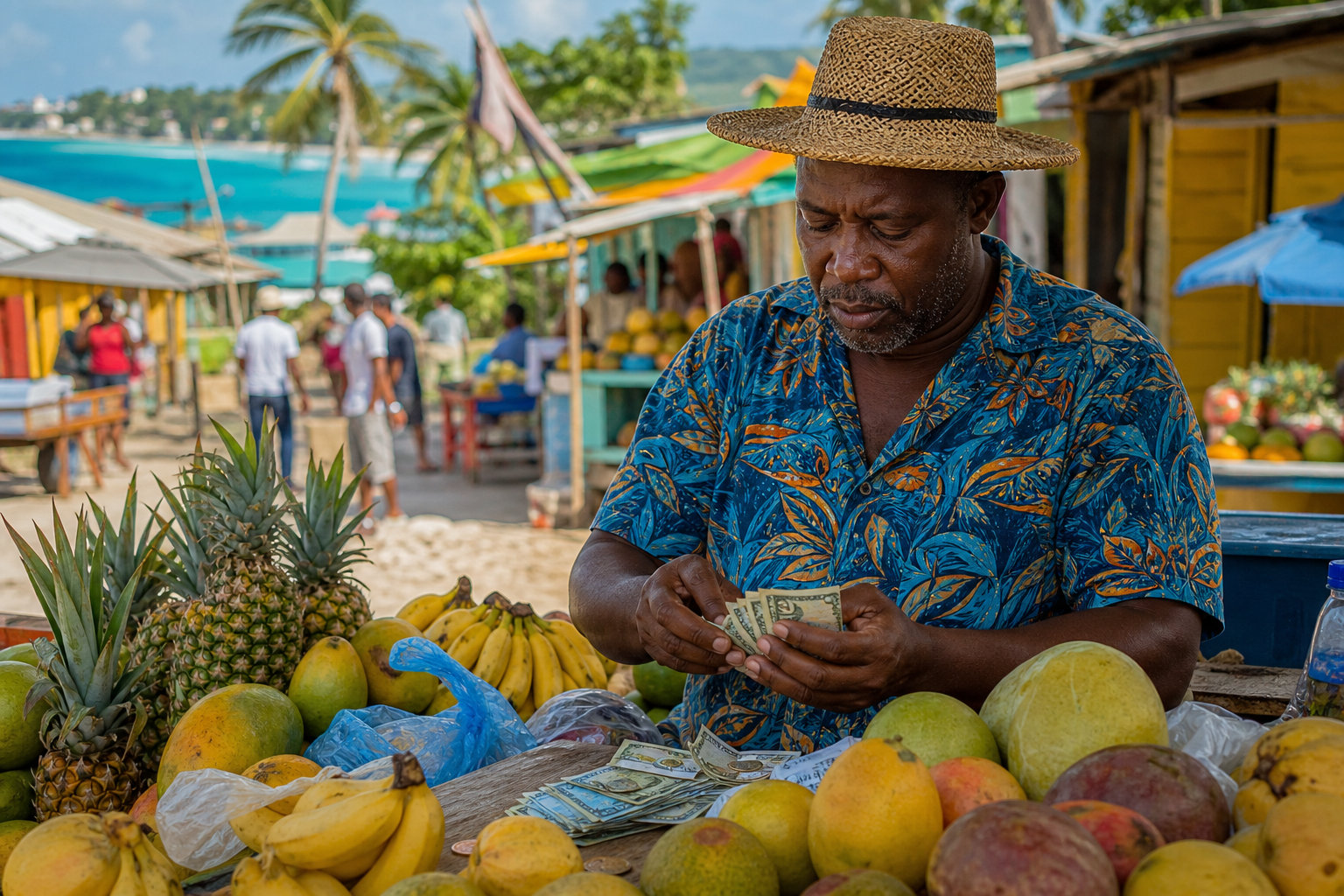 Monnaie à la Jamaïque : dollar jamaïcain, change, paiements, retraits, pourboires