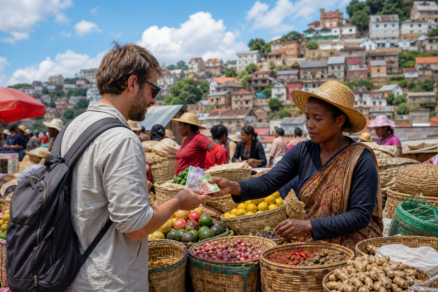 Monnaie à Madagascar : devise, change, paiements, retraits et pourboires