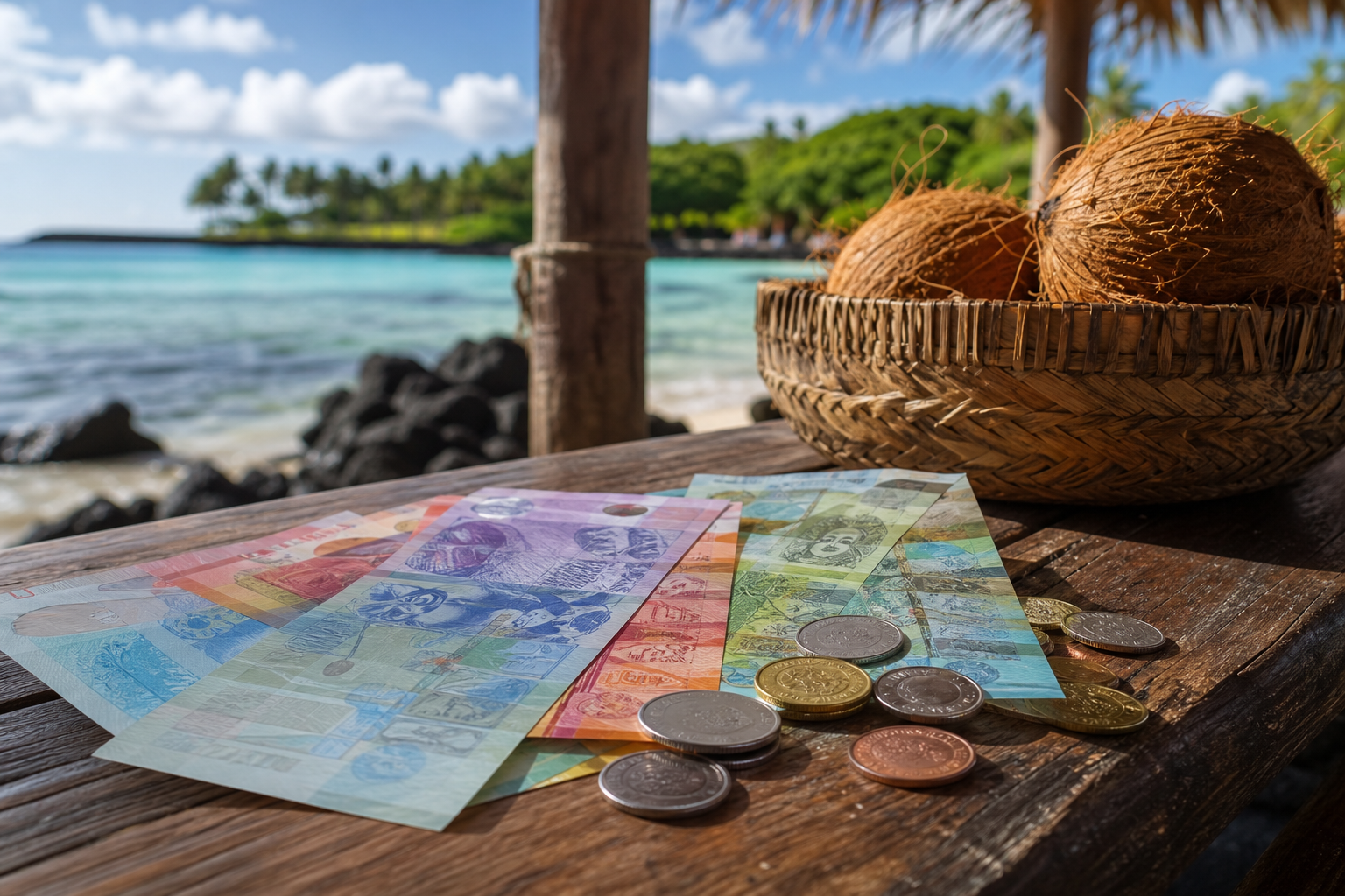 Monnaie au Samoa : tālā (WST), change, paiements, retraits et pourboires