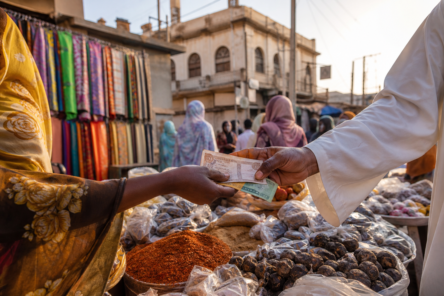 Monnaie au Soudan : devise, change, paiements, retraits et pourboires