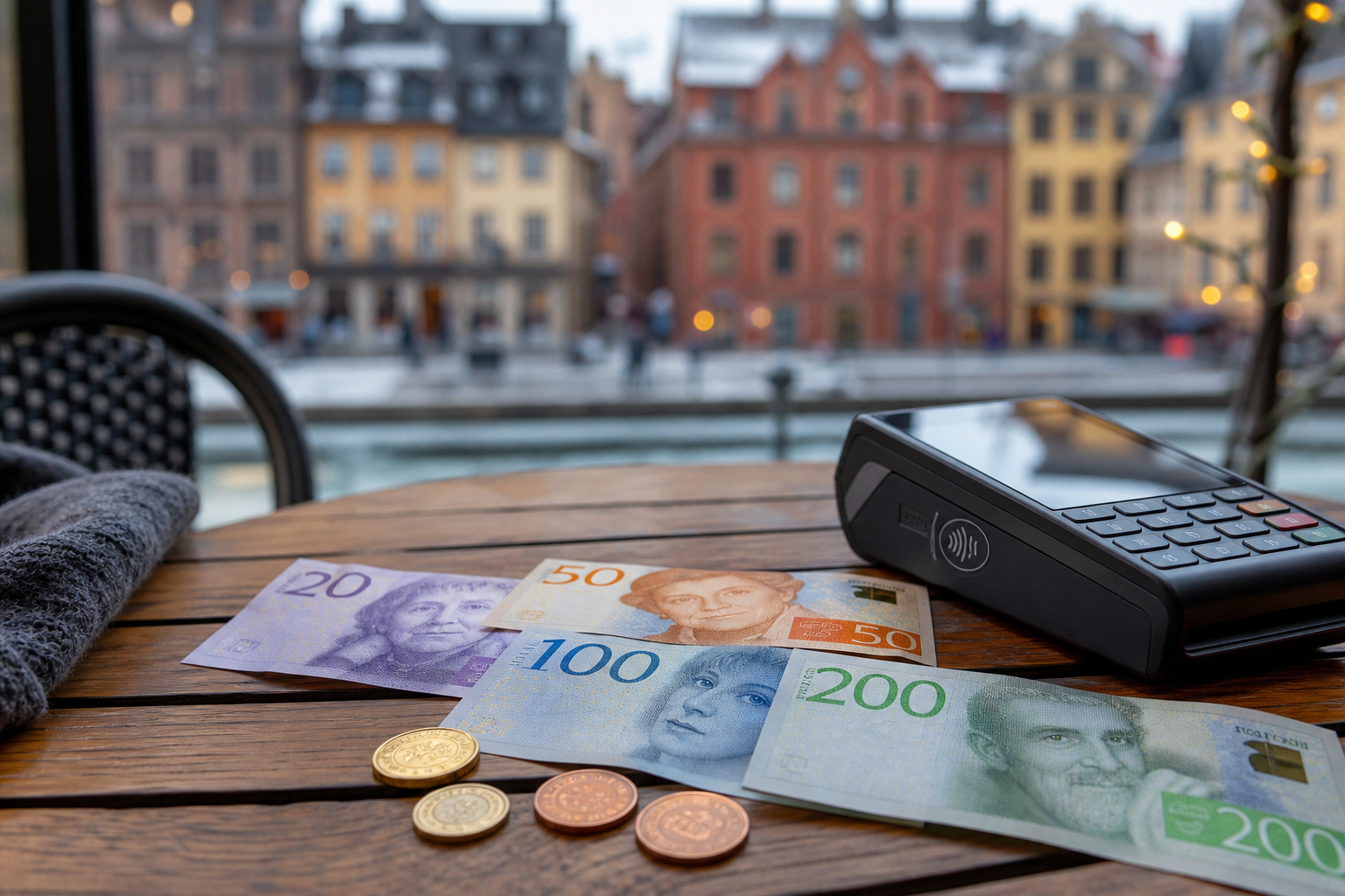 Monnaie en Suède : couronne suédoise (SEK), change, paiements, retraits et pourboires