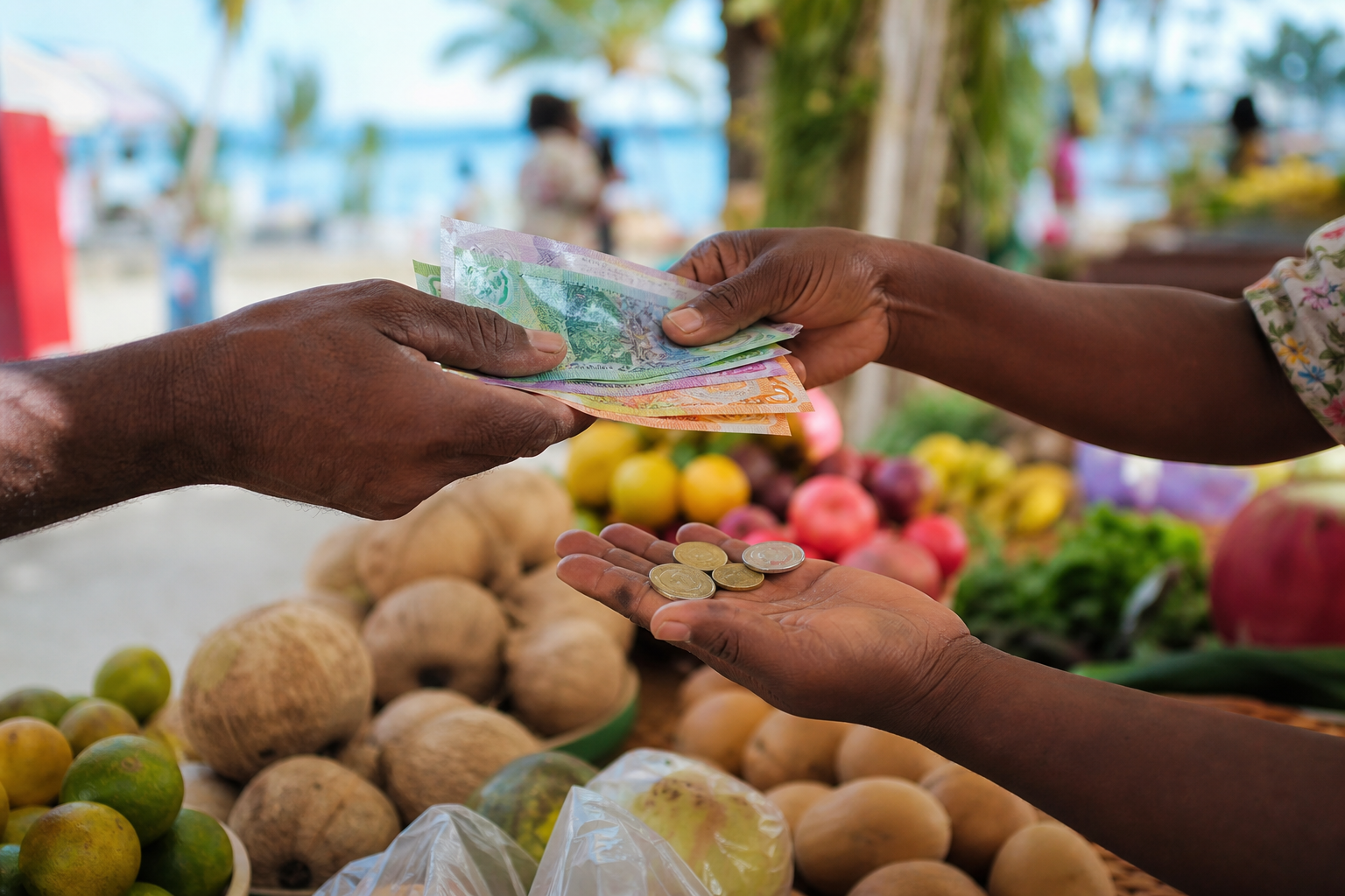 Monnaie au Vanuatu : devise, change, paiements, retraits et pourboires