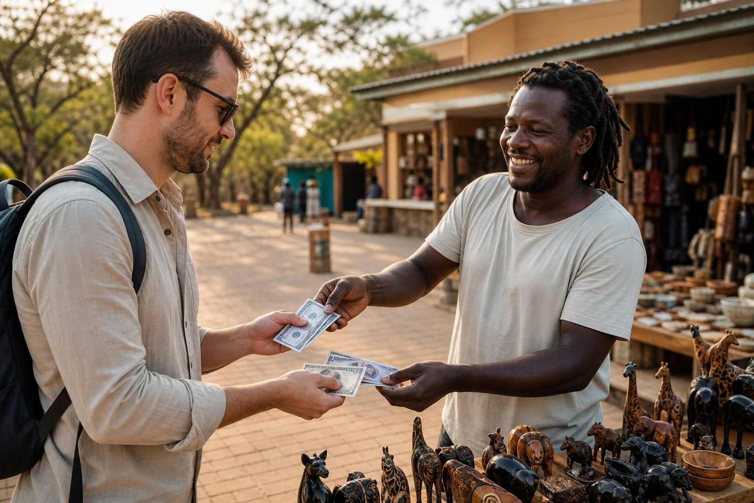 Monnaie au Zimbabwe : ZiG, USD, change, paiements, retraits et pourboires