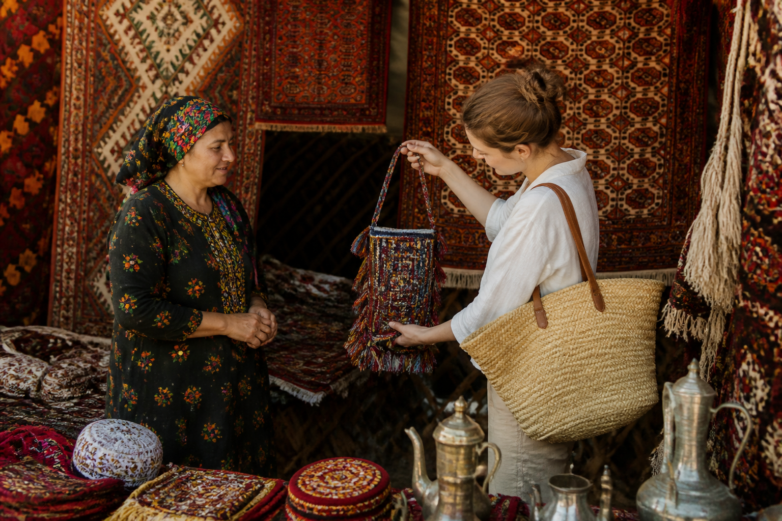 Turkménistan : quels souvenirs ramener ? 10 idées