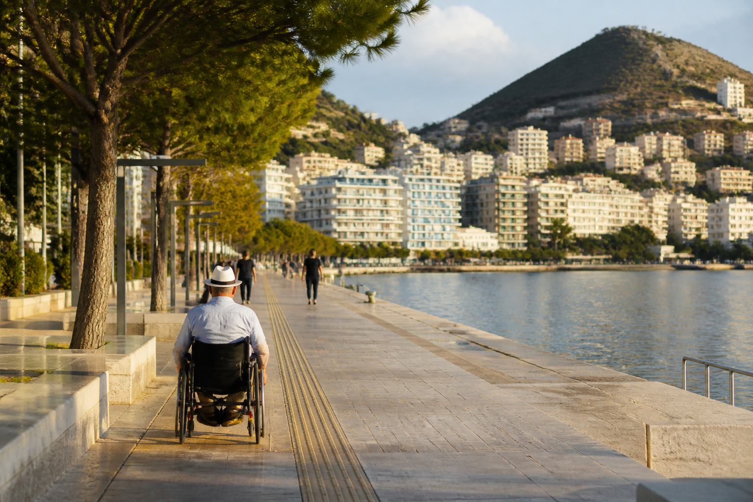 Accessibilité PMR en Albanie : transports, hôtels, rues, difficultés