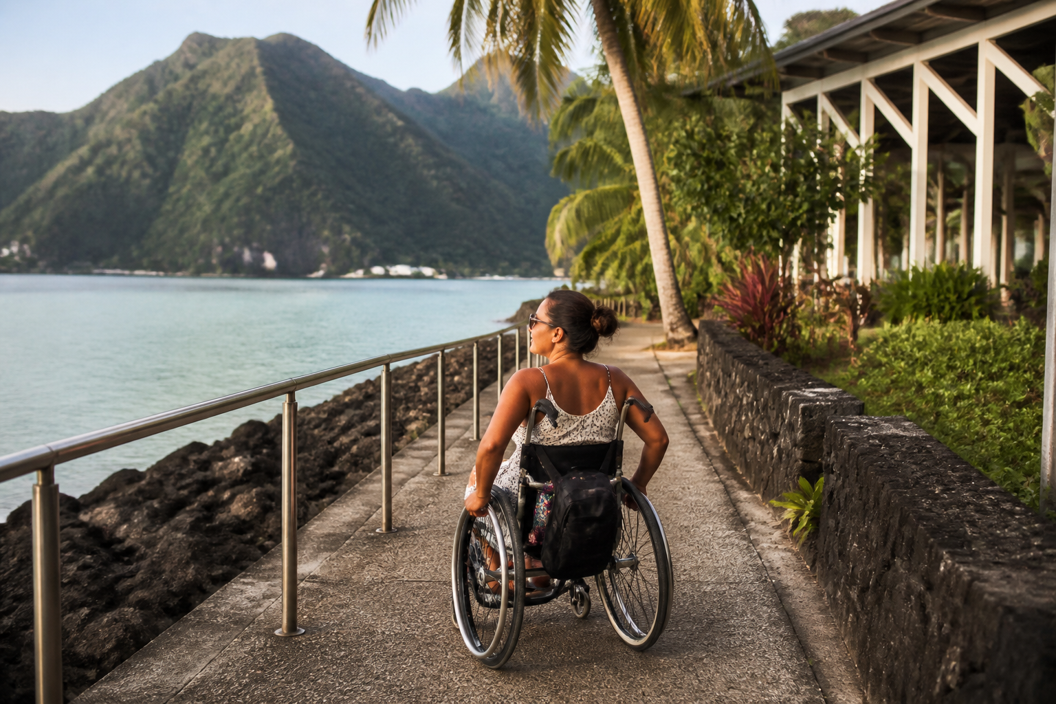 Accessibilité PMR aux Samoa : transports, hôtels, rues, difficultés