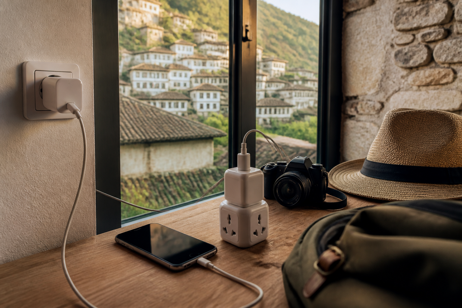 Adaptateur prise électrique en Albanie