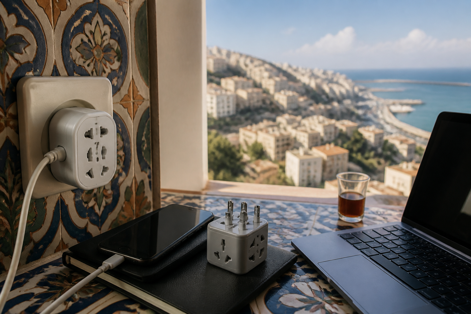 Adaptateur prise électrique en Algérie