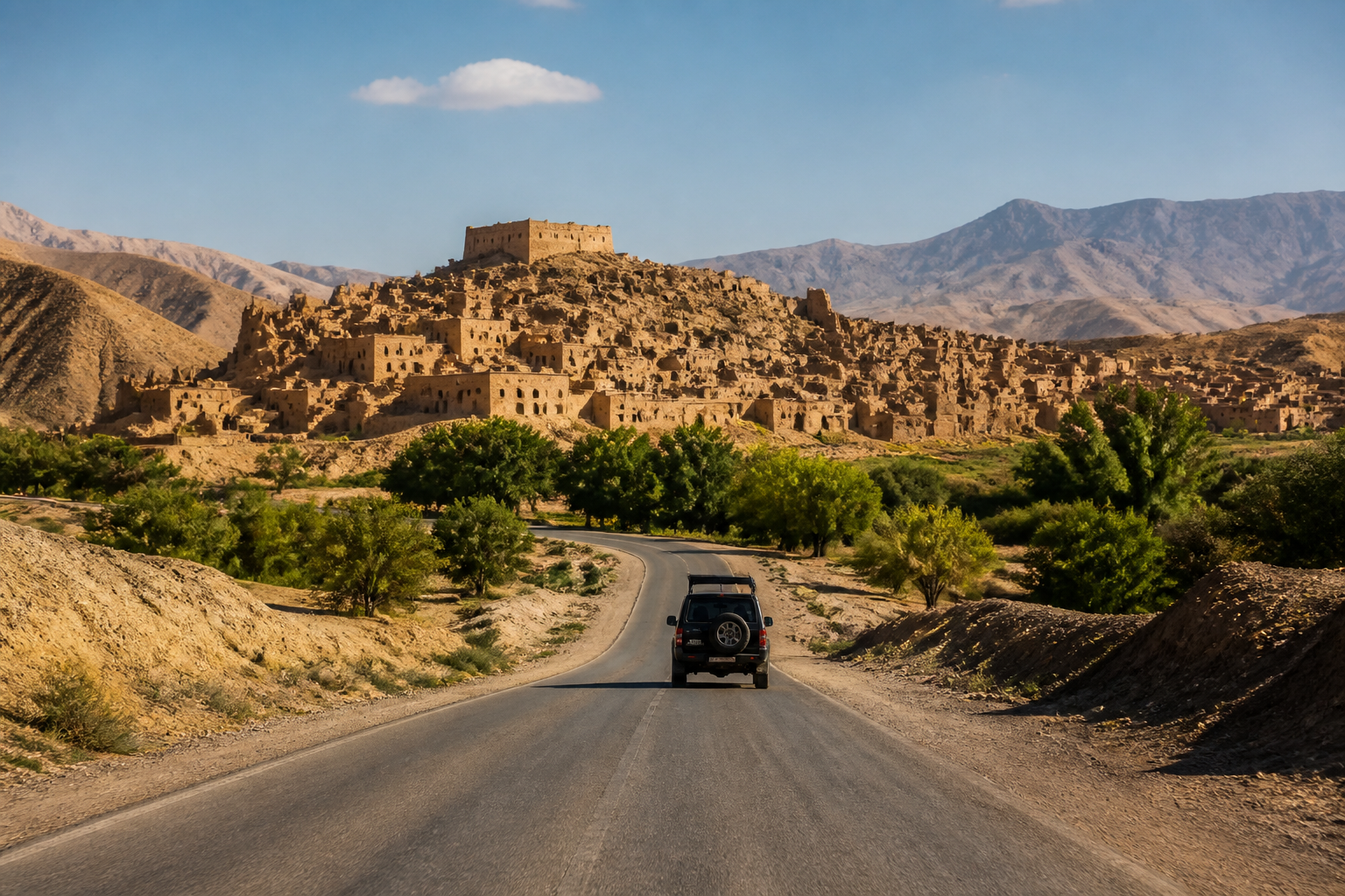 Budget autotour en Afghanistan : voiture, hôtels et itinéraire