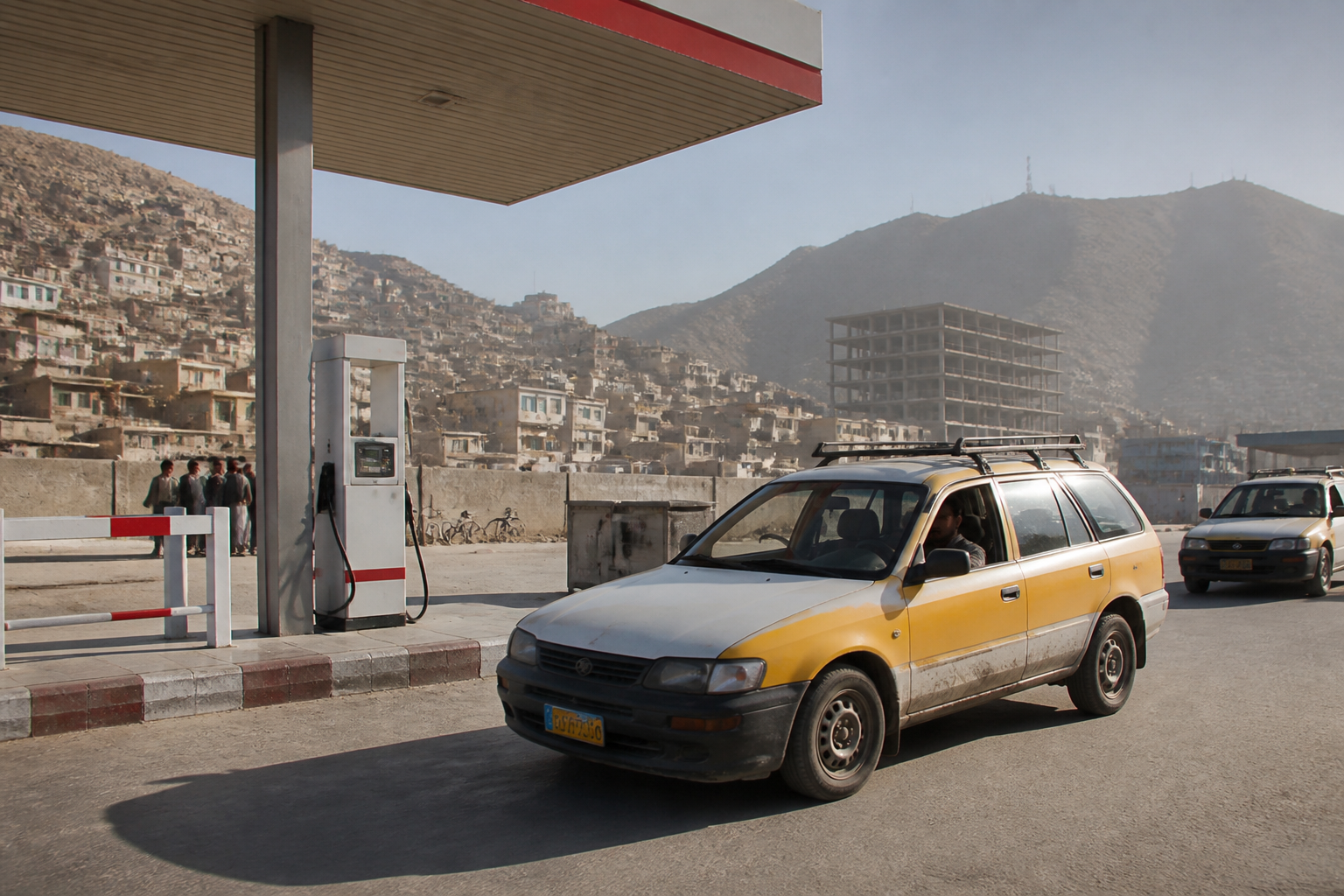 Budget essence en Afghanistan : carburant, péages et distances