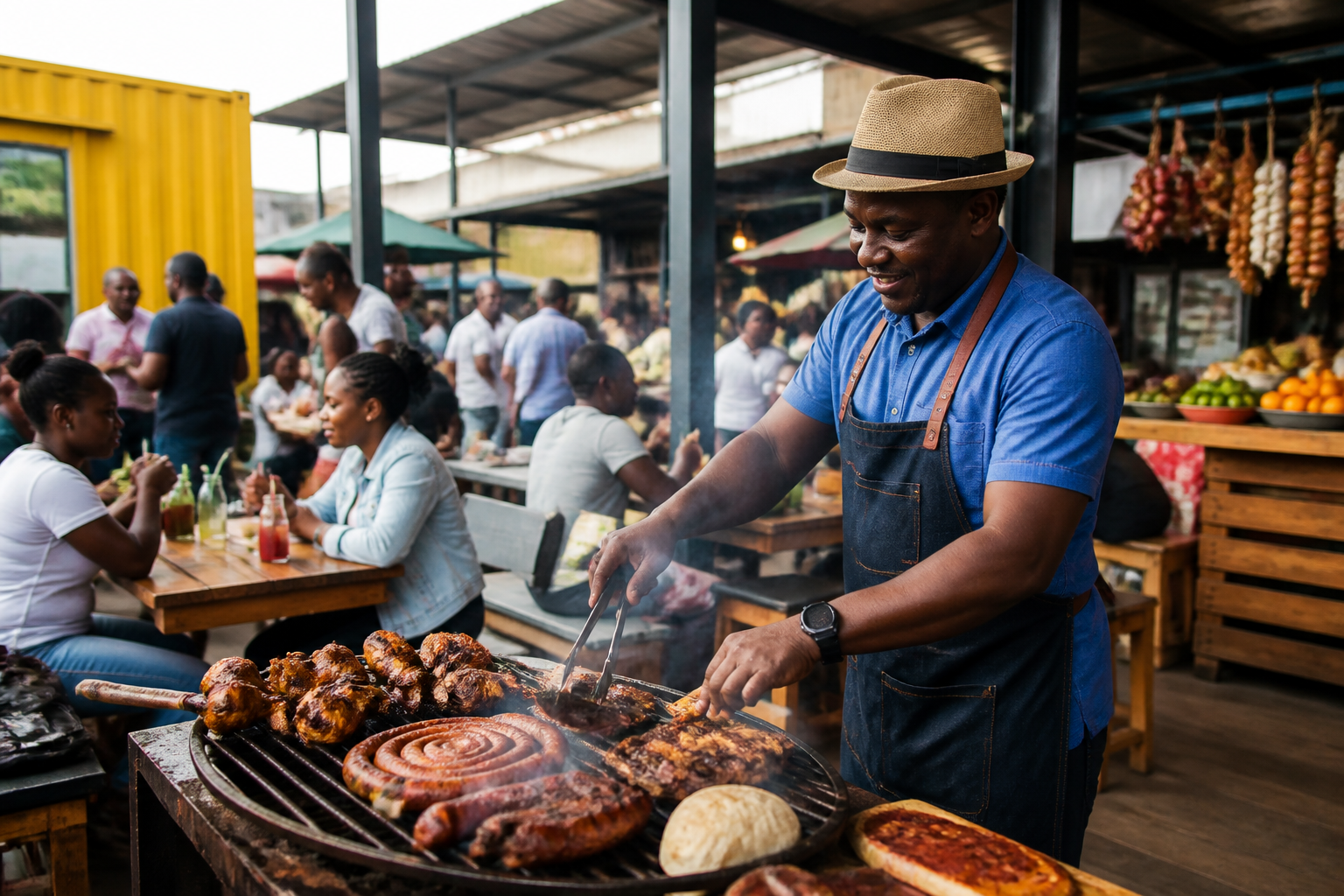 Budget nourriture en Afrique du Sud : courses, street food et restaurants