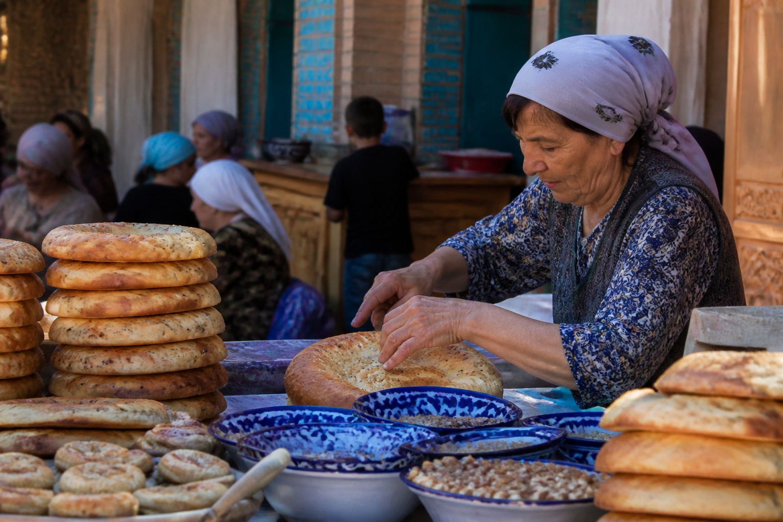 Budget nourriture au Tadjikistan : courses, street food et restaurants