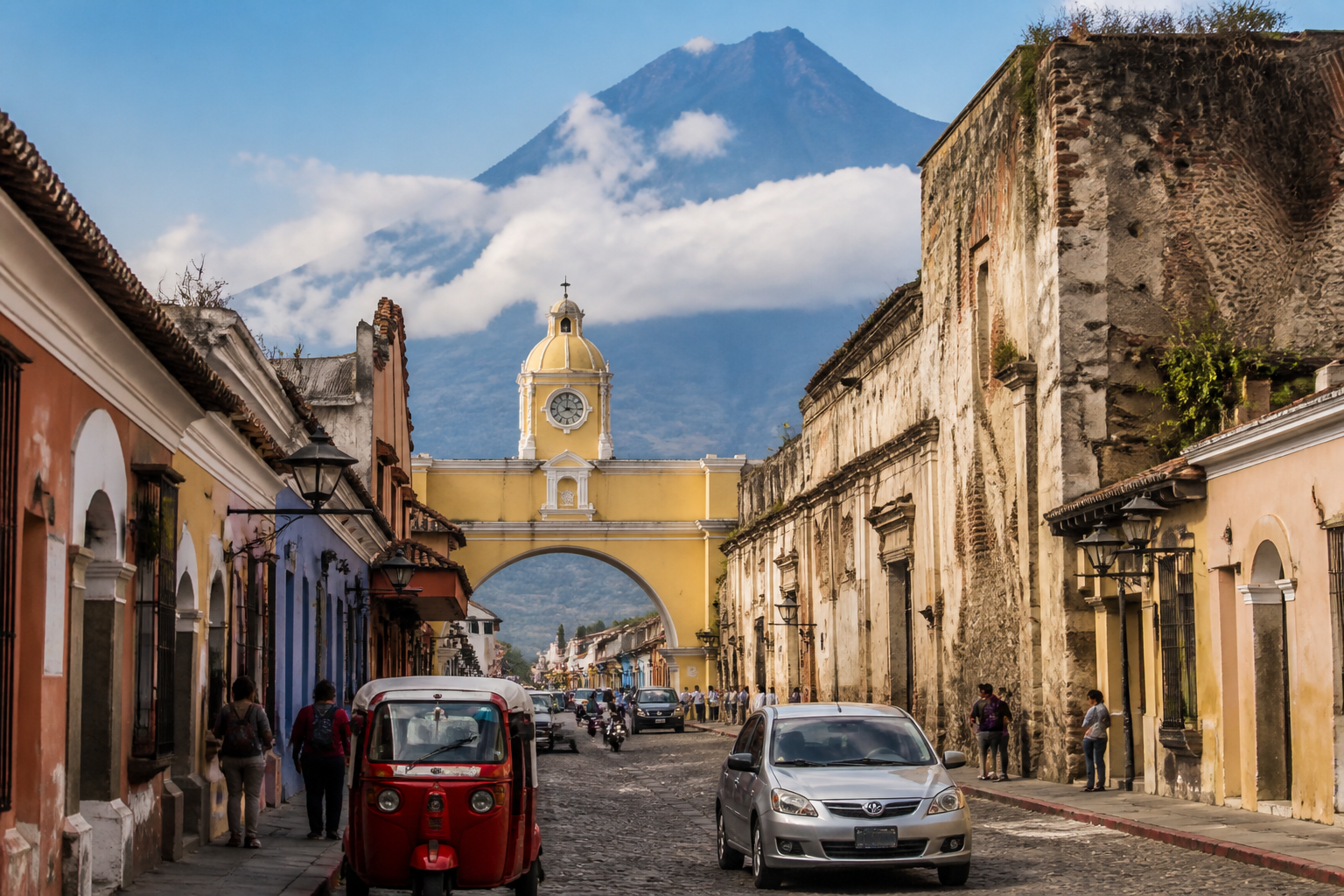 Budget transport au Guatemala : train, bus, taxi et location