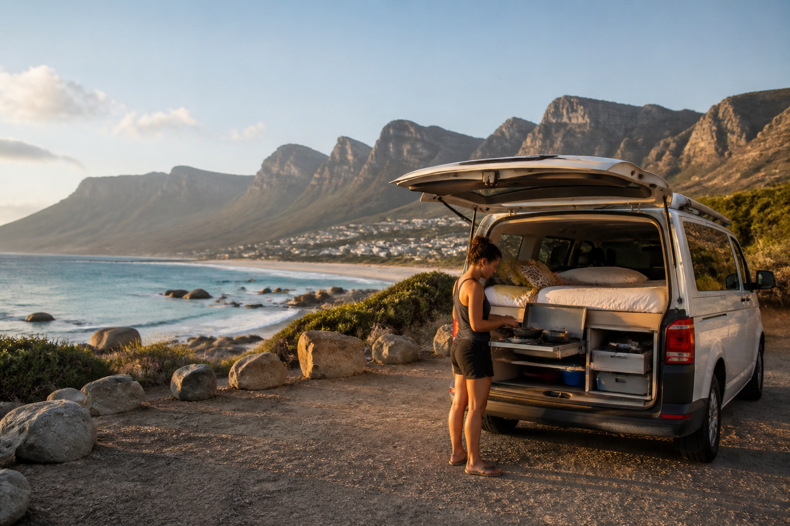 Budget van / camping-car en Afrique du Sud : location, essence et campings