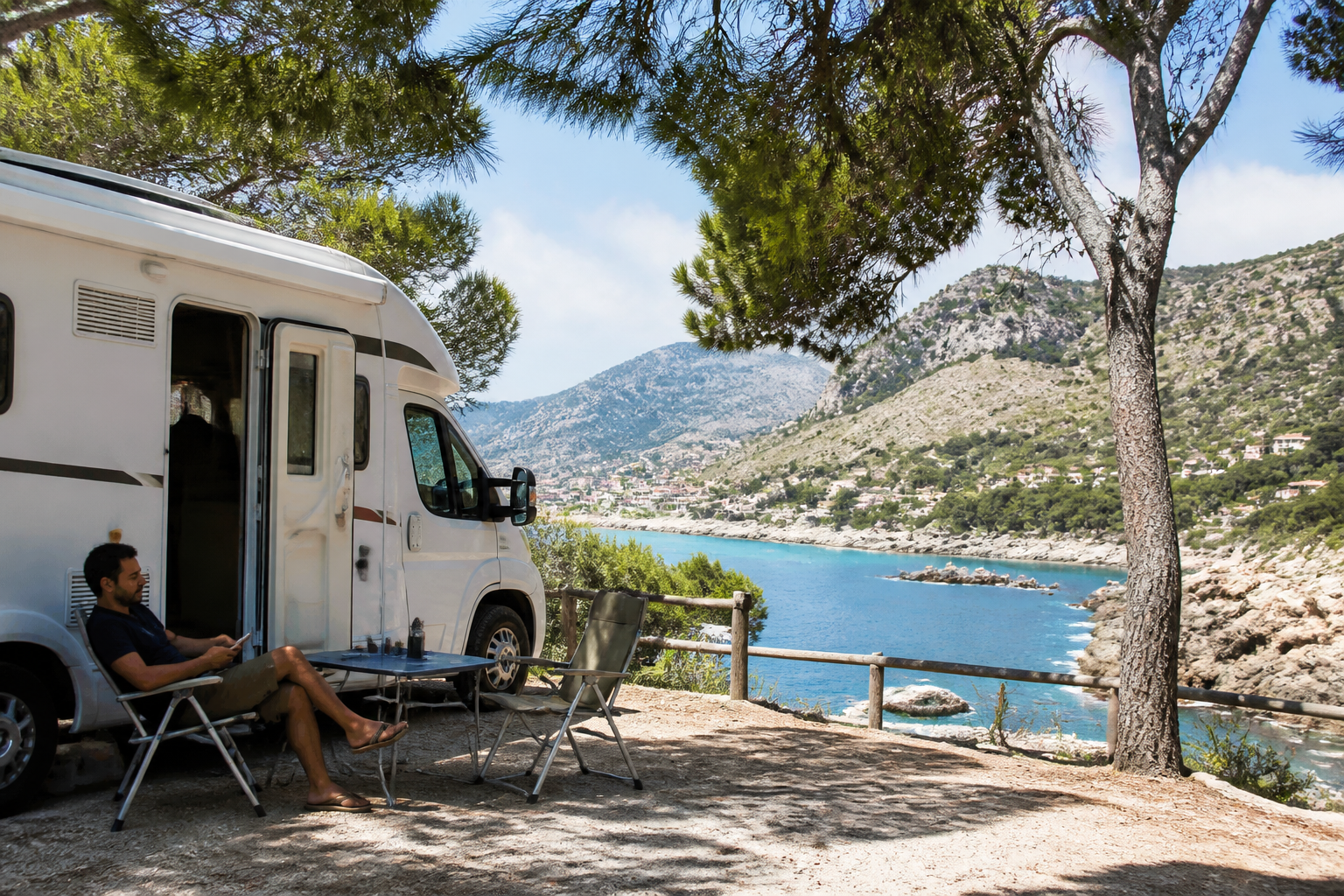 Budget van / camping-car en Italie : location, essence et campings