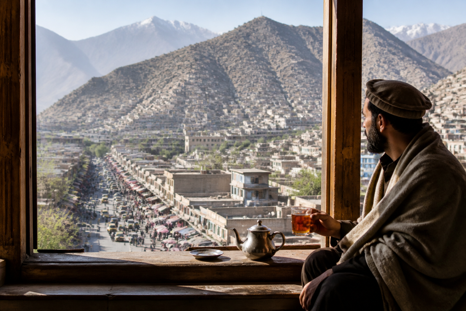 Carte de Afghanistan : régions, villes, itinéraires et repères