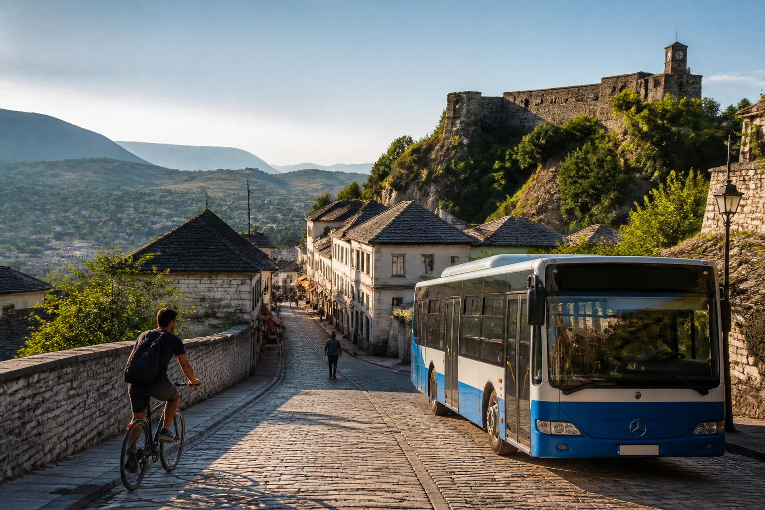 Comment se déplacer à Gjirokastër : métro, pass, cartes