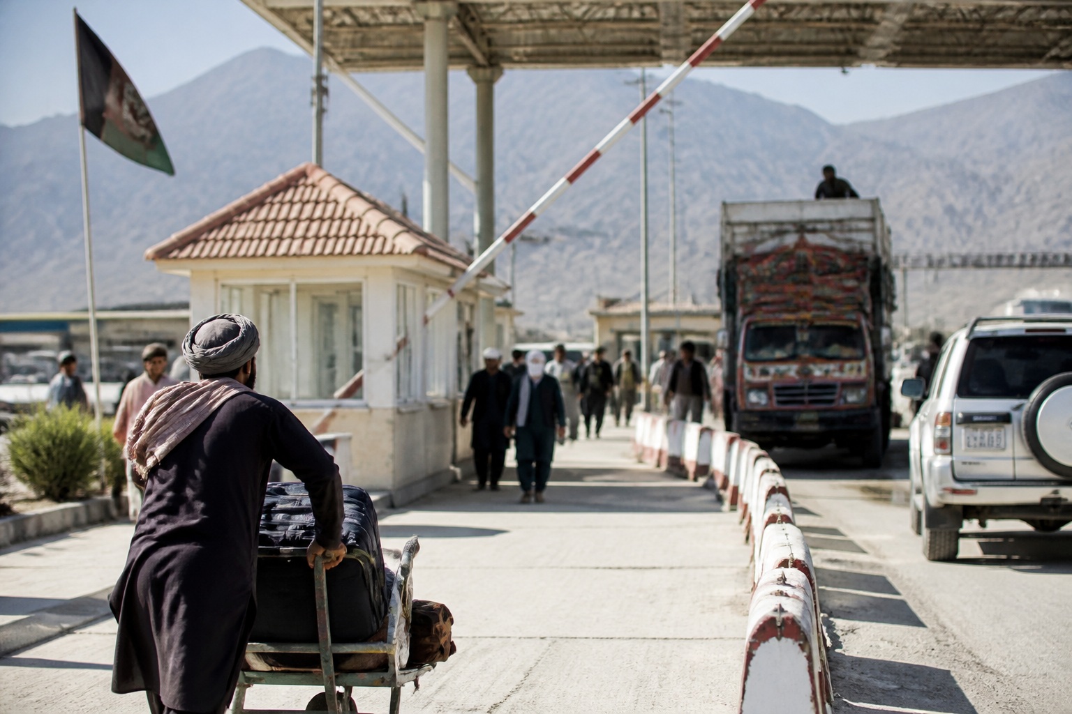 Frontières terrestres de l’Afghanistan : passages ouverts, formalités, conseils