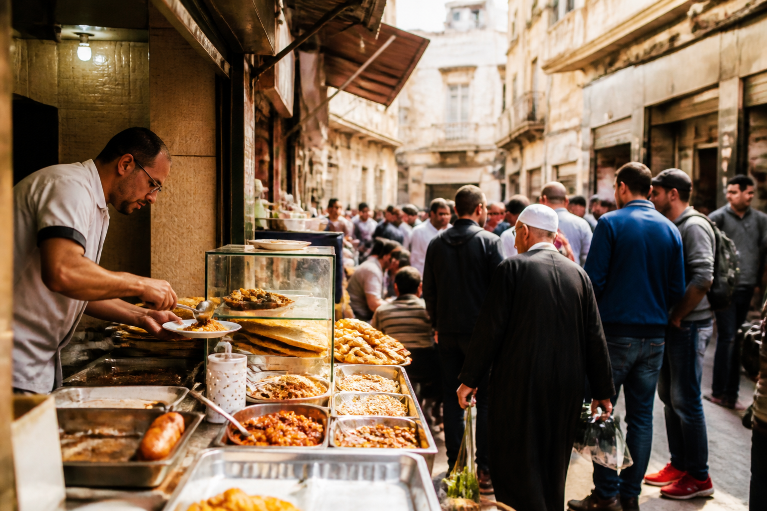 Les meilleurs marchés / street-food / quartiers foodie à Constantine