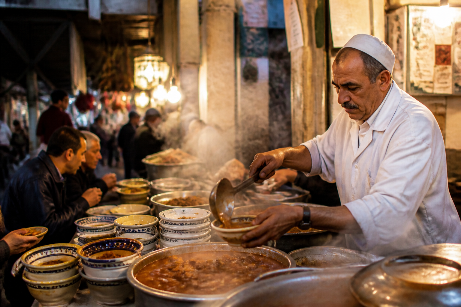 Les meilleurs marchés / street-food / quartiers foodie à Tlemcen