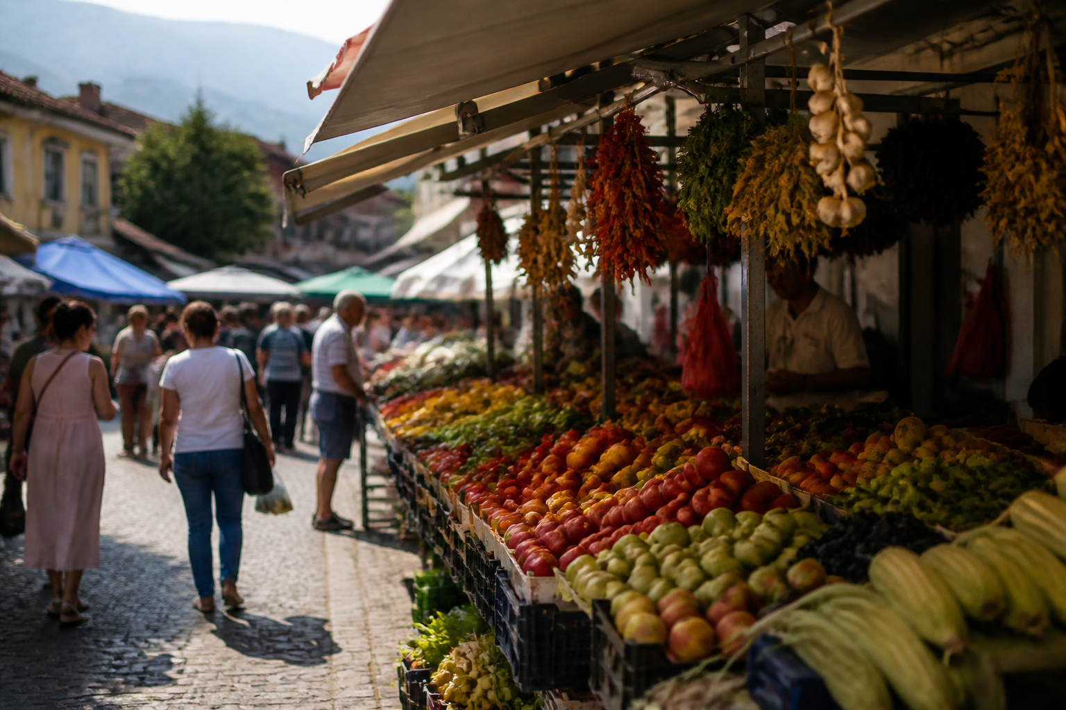 Les meilleurs marchés / street-food / quartiers foodie à Struga