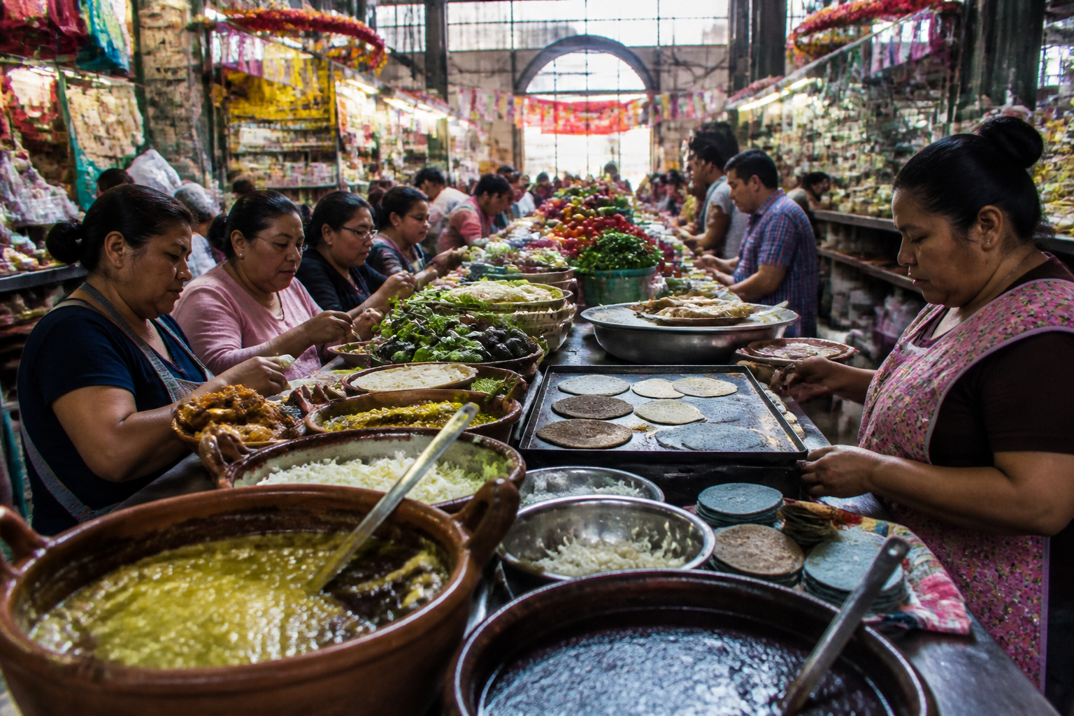 Les meilleurs marchés / street-food / quartiers foodie à Oaxaca