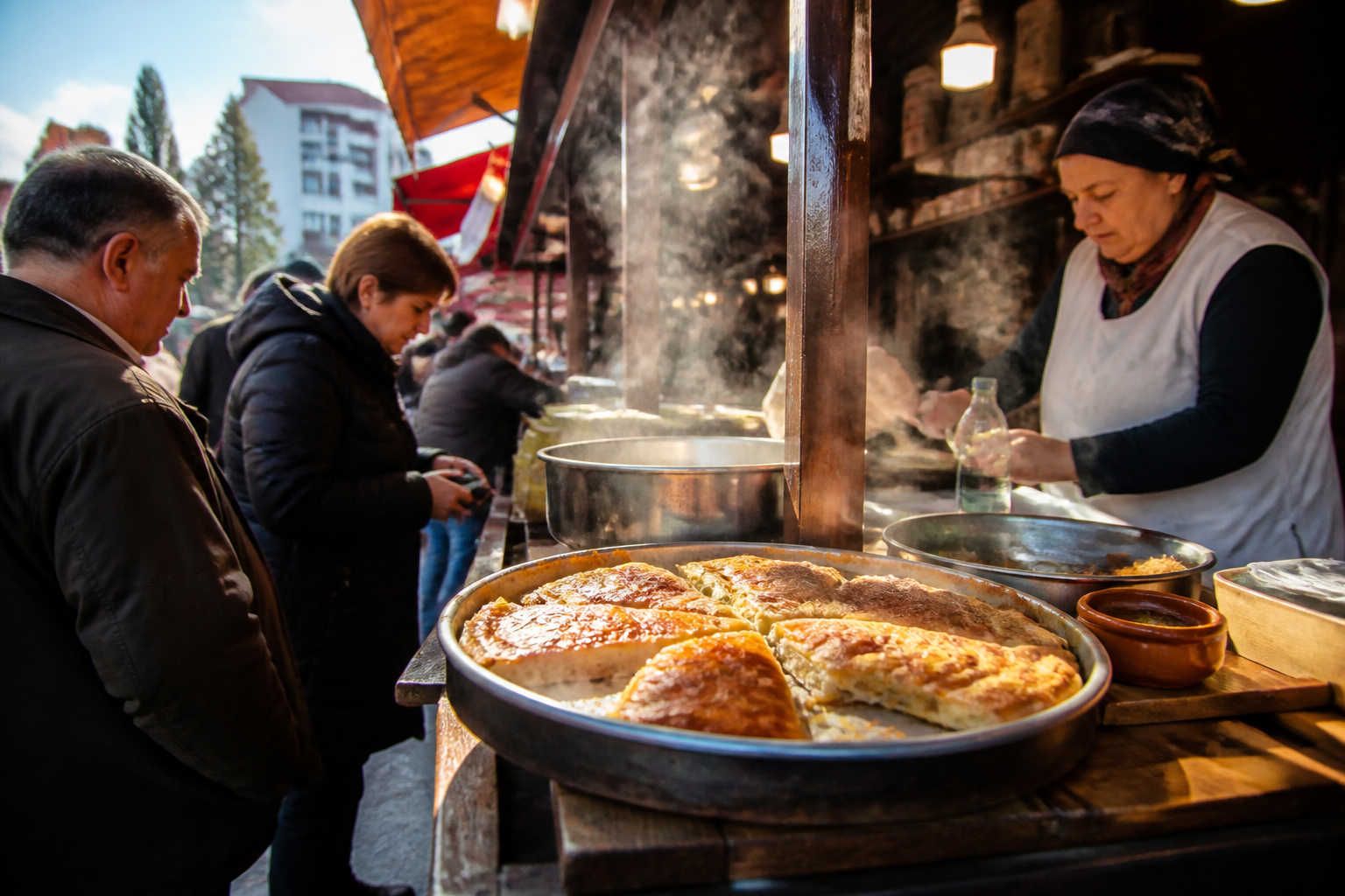 Les meilleurs marchés / street-food / quartiers foodie à Tirana