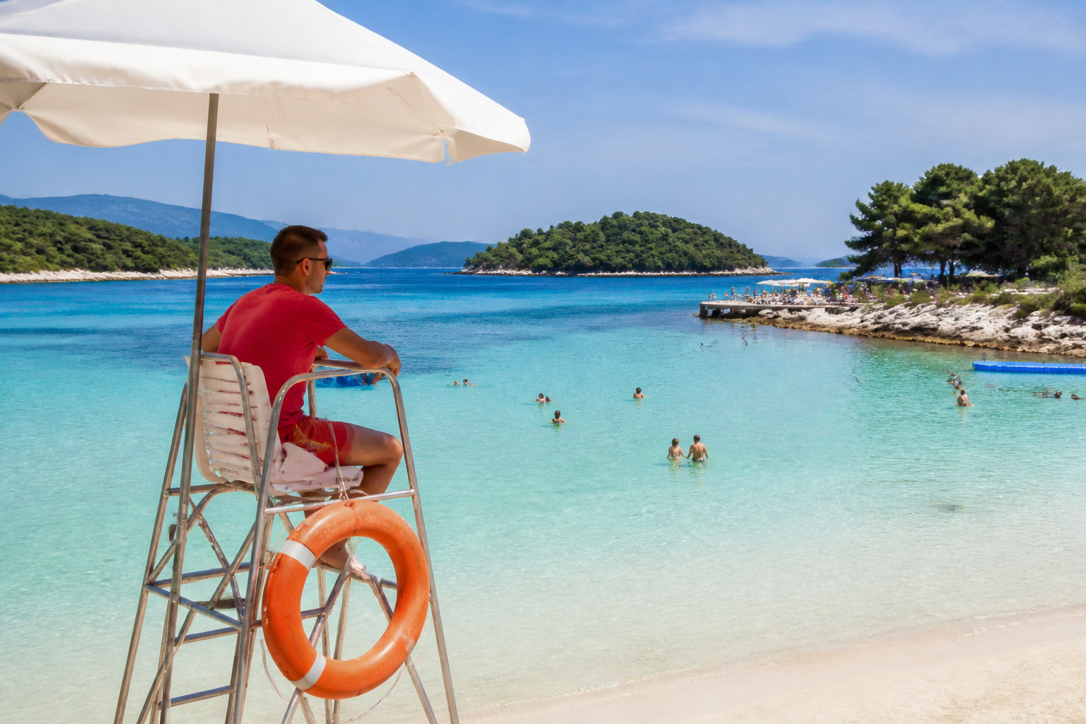 Où se baigner à Ksamil : meilleures plages + sécurité