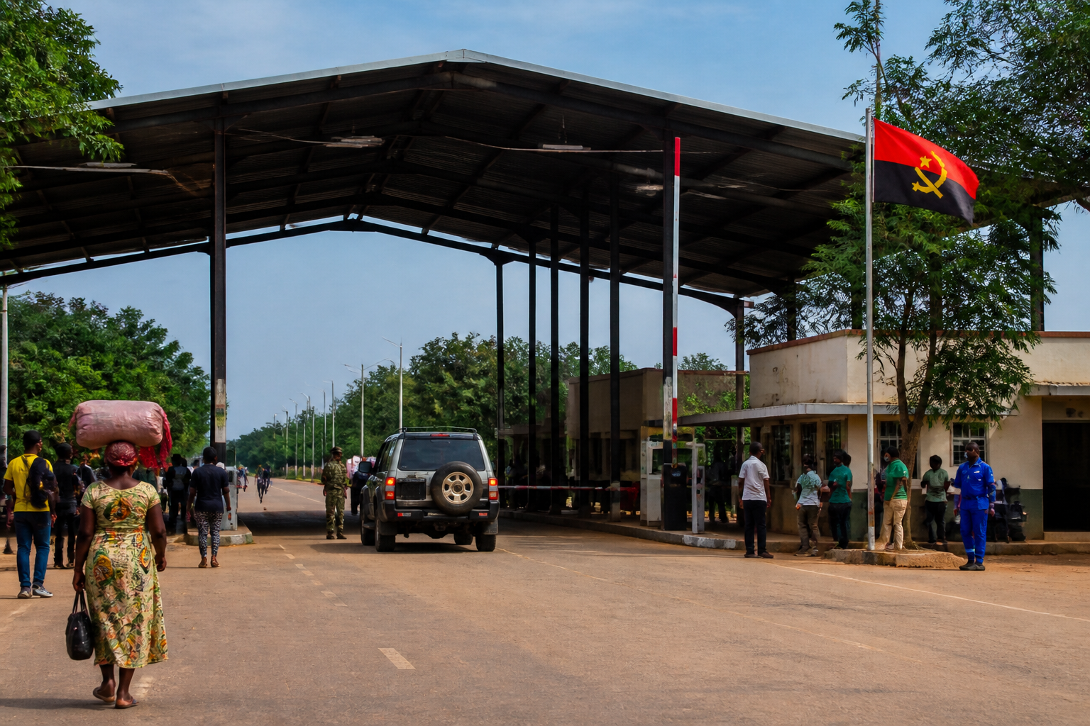 Passer la frontière République du Congo - Angola : documents, visa, contrôles