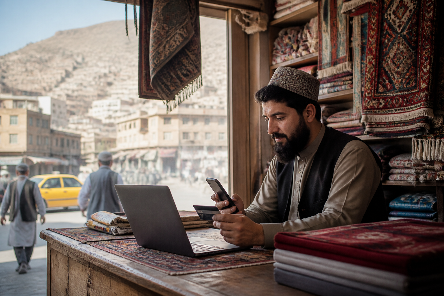 Peut-on utiliser Stripe, PayPal ou Wise à Afghanistan ?