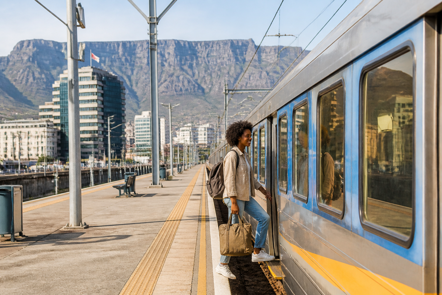 Prix des trains en Afrique du Sud : billets, pass et trajets fréquents
