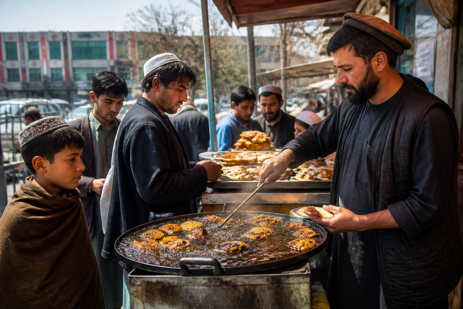 Prix de la street food en Afghanistan : budget repas et spécialités