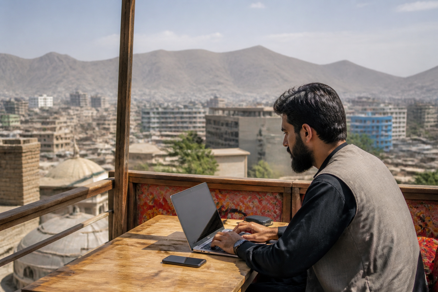 Qualité d’internet à Afghanistan pour travailler en ligne