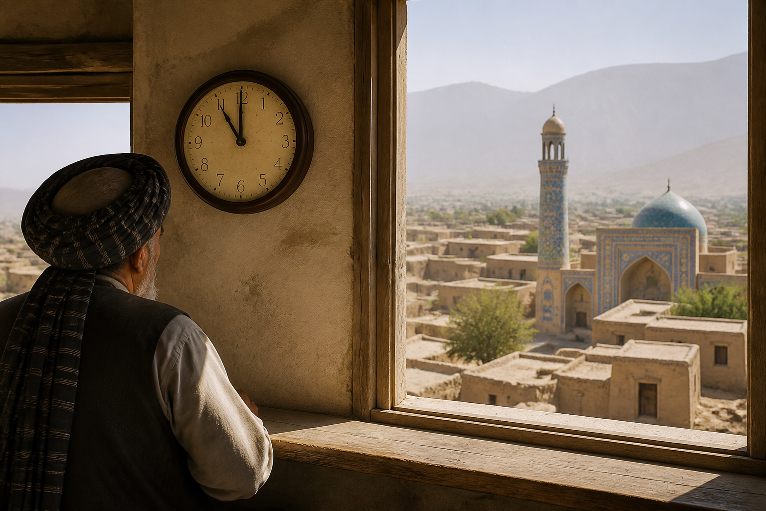 Quelle heure est-il en Afghanistan ? Décalage horaire, fuseau horaire, heure locale
