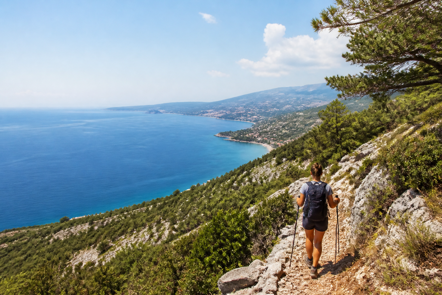 Randonnées à Riviera albanaise : les plus beaux sentiers
