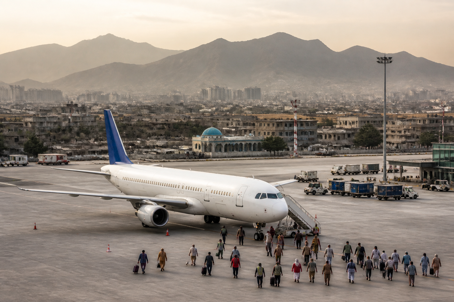 Vol pour Afghanistan : prix, durée, escales, compagnies, aéroports