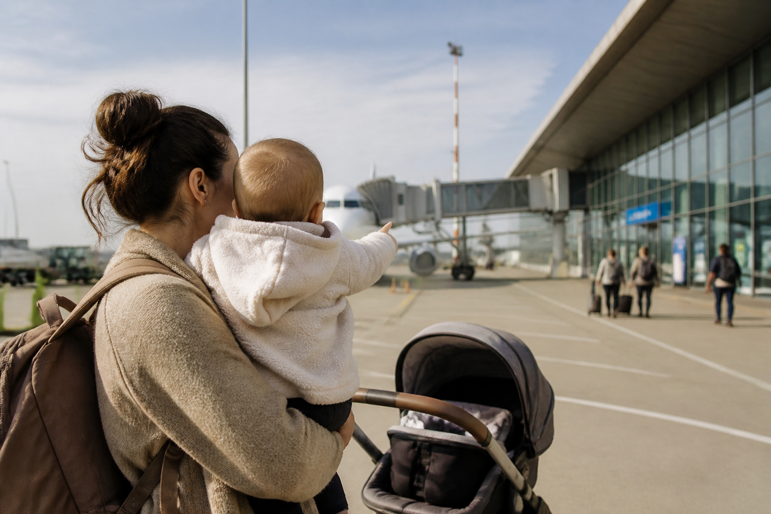 Voyager avec un bébé en Moldavie : documents, avion, lait, poussette, équipements
